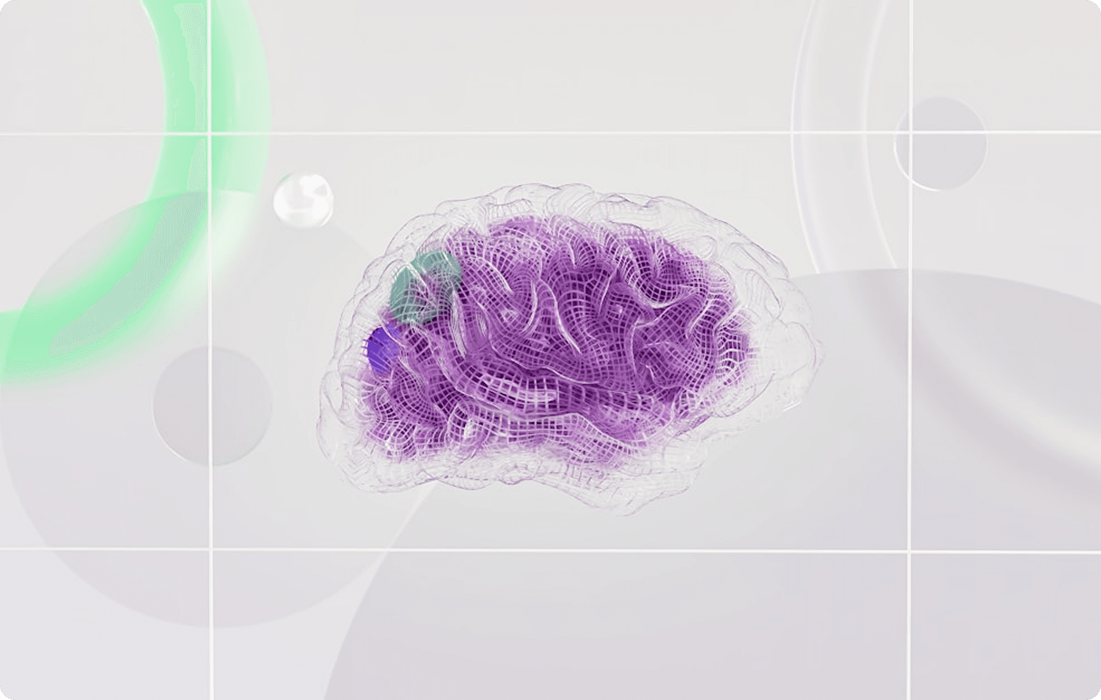 AI Review visual background