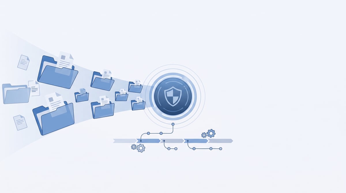 A client and a firm collaborating through a secure online client portal