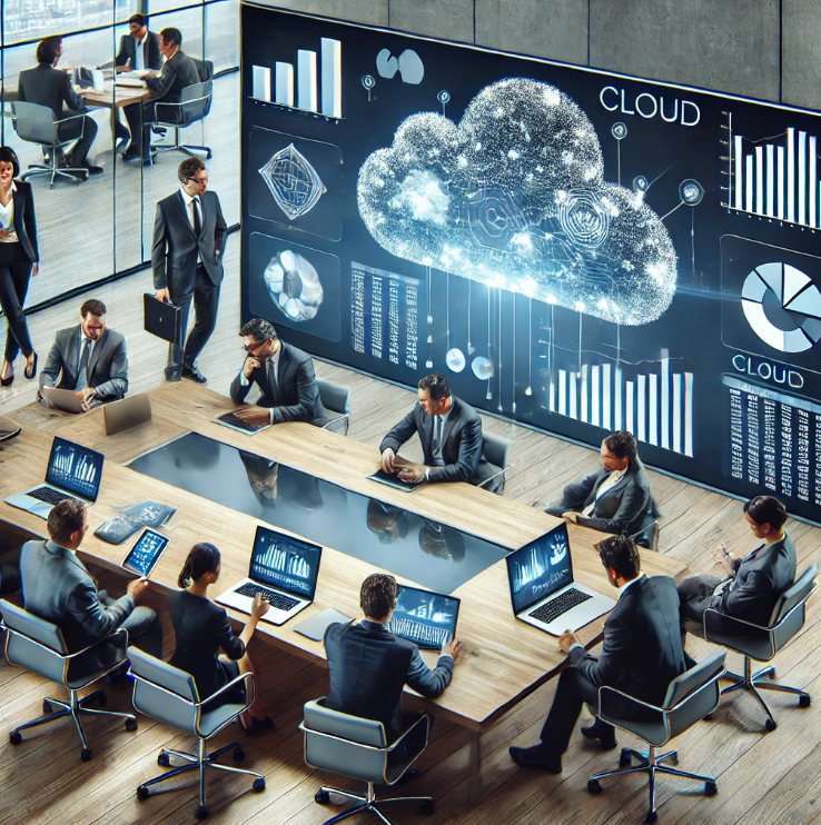 UK accountants utilizing cloud computing and AI for enhanced efficiency and client satisfaction